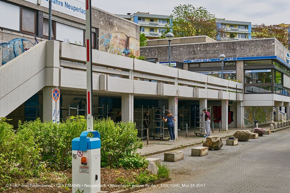 24.05.2017 - Abrissbaustelle Quiddezentrum in Neuperlach